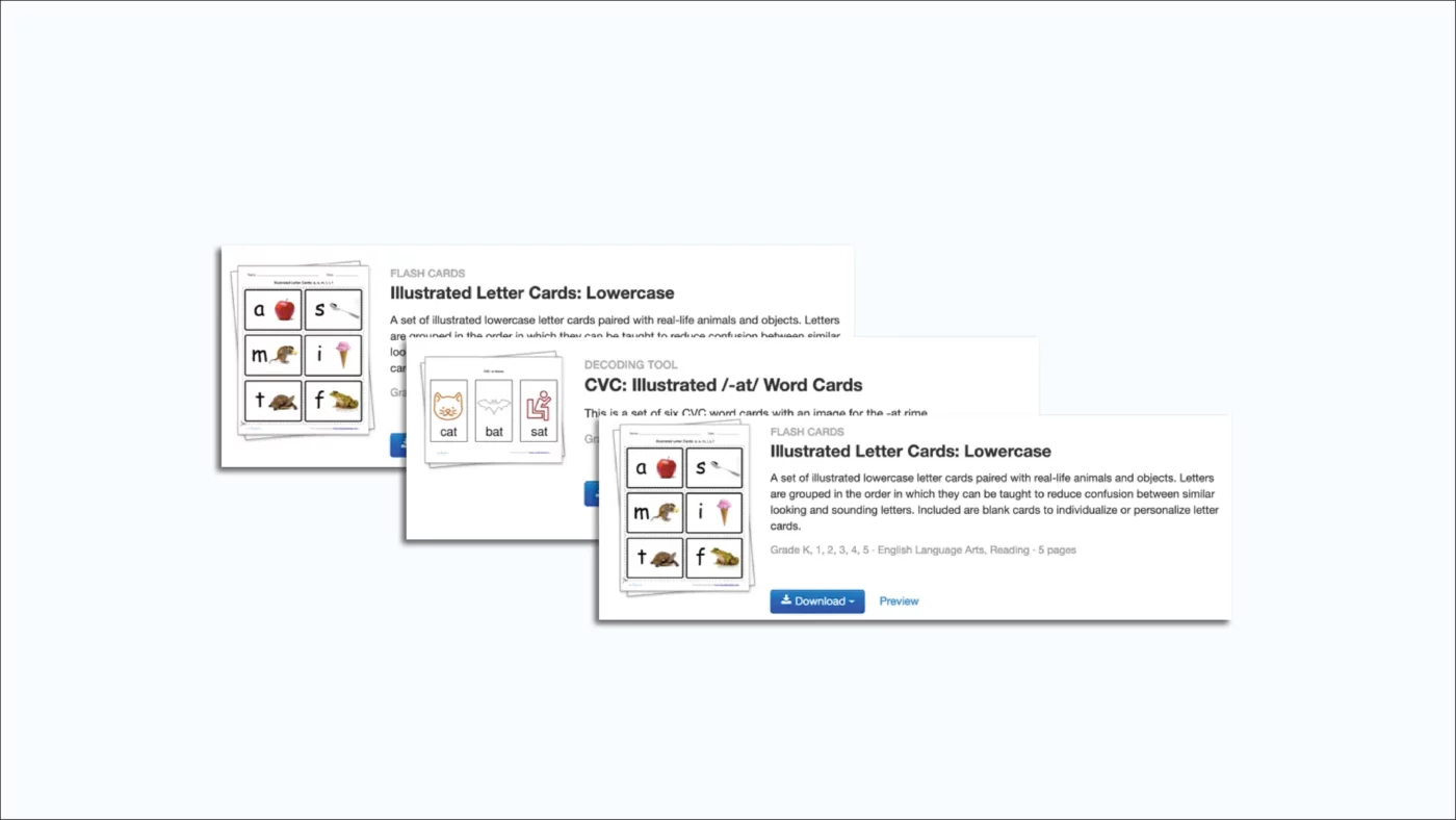 New Reading Foundations Anchor Pages